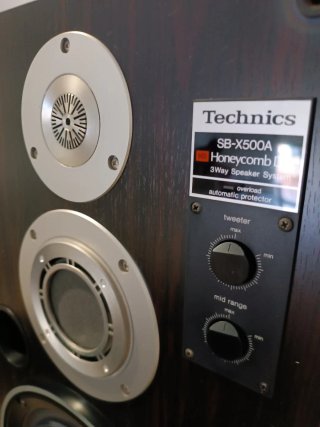 Altavoces Technics SB-X500A Honeycomb Disc