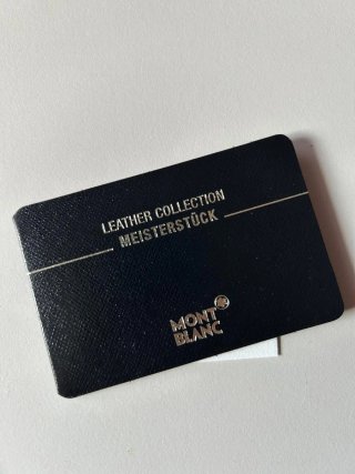 Cartera Montblanc Piel Negra