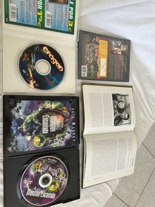 Lote 4 DVDs Disney