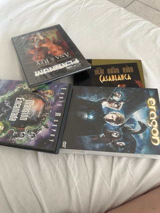 Lote 4 DVDs Disney