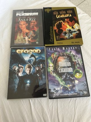 Lote 4 DVDs Disney
