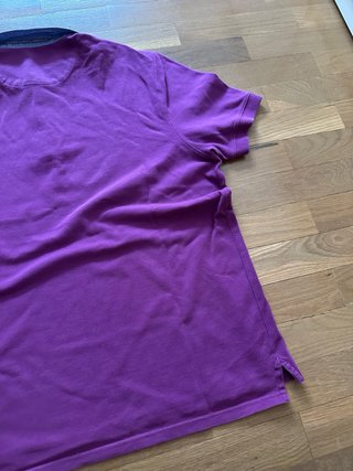 Polo Massimo Dutti Morado Talla XL