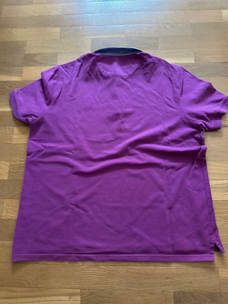 Polo Massimo Dutti Morado Talla XL