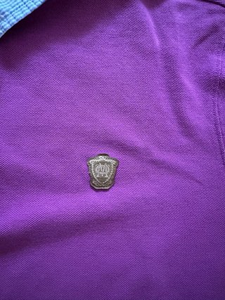 Polo Massimo Dutti Morado Talla XL