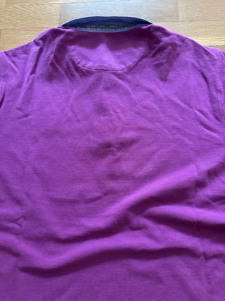 Polo Massimo Dutti Morado Talla XL