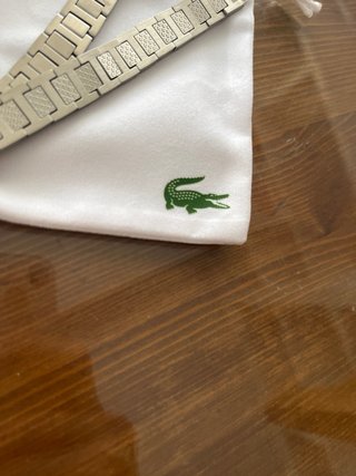 Pulsera Lacoste plateada