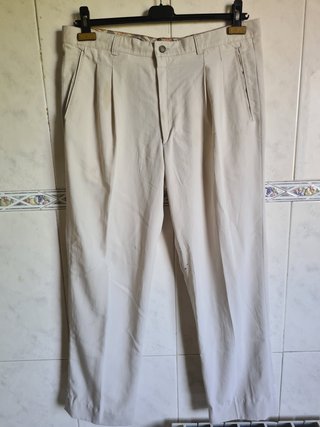 Lote de 3 pantalones Vestir blancos Talla M/L/XL