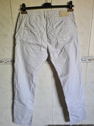Lote de 3 pantalones Vestir blancos Talla M/L/XL