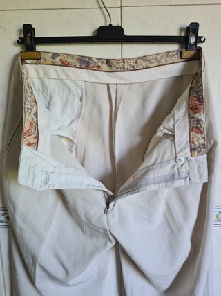 Lote de 3 pantalones Vestir blancos Talla M/L/XL