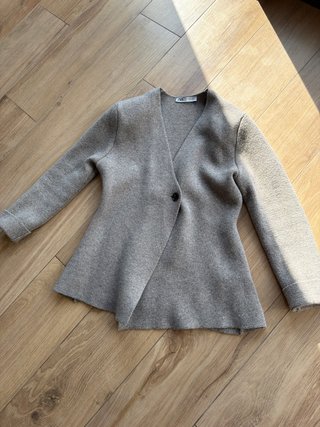 Chaqueta americana Zara punto