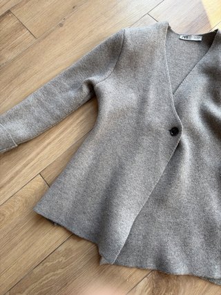 Chaqueta americana Zara punto