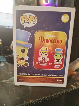Funko Pop Jiminy Cricket 980 Disney Comic Con