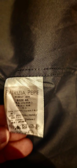 Camicia Patrizia Pepe nera donna