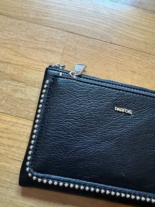 Bolso Cartera Parfois Negro Tachuelas