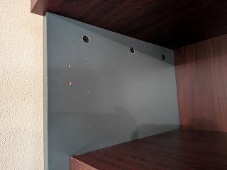 Armario de oficina madera y metal
