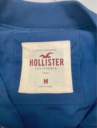 Chaqueta Hollister Azul Talla M