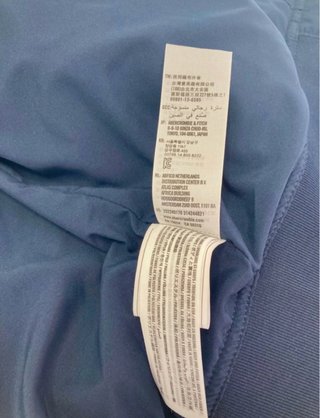 Chaqueta Hollister Azul Talla M