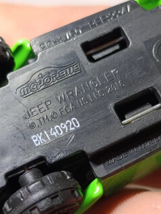JEEP WRANGLER RUBICÓN 1/64 MAJORETTE