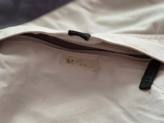 Chaqueta de nieve beige y gris Medidas en fotos