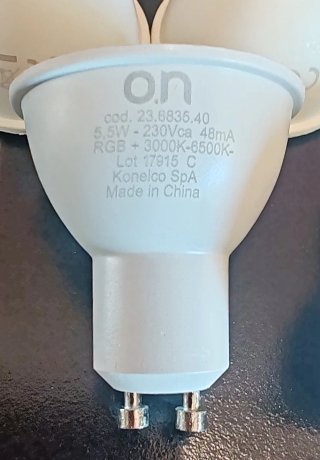 Set 9 faretti LED smart WiFi GU10 + telecomando