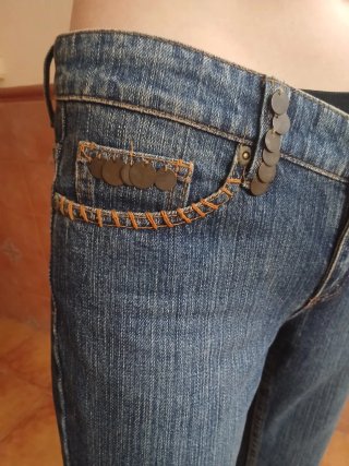 Vaqueros Mango Talla 38