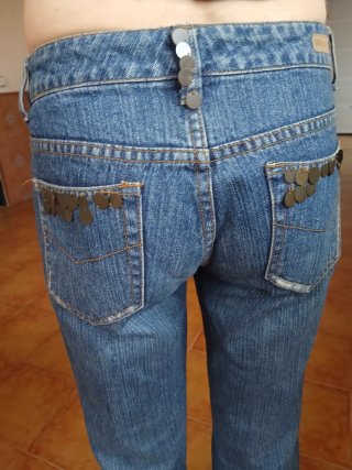 Vaqueros Mango Talla 38