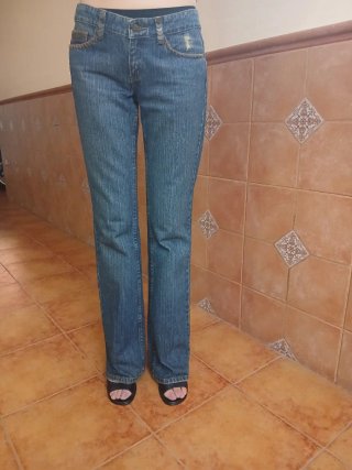 Vaqueros Mango Talla 38