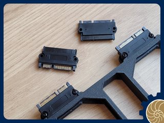 Rack 10 0.5U: 2x 2.5 HDD/SSD Hot Swap
