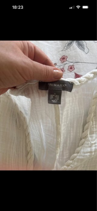 Vestito da spiaggia Primark bianco