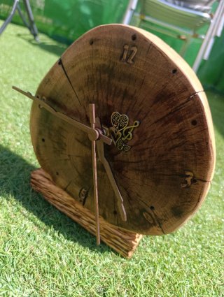 Reloj de Madera Artesanal