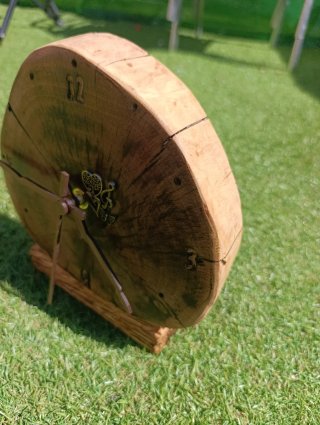 Reloj de Madera Artesanal