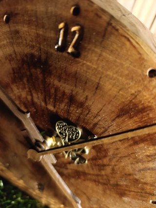 Reloj de Madera Artesanal