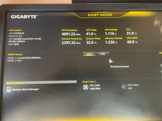Placa Base Gigabyte H410M S2 + Intel i3 + 8GB DDR4