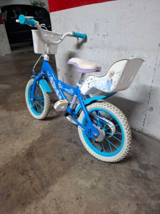 Bicicleta Frozen Niña
