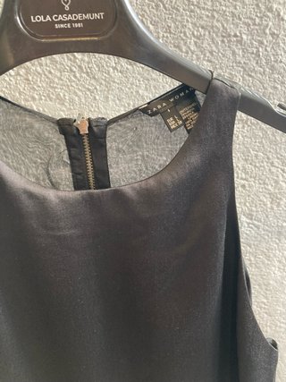 Vestido de fiesta Zara negro