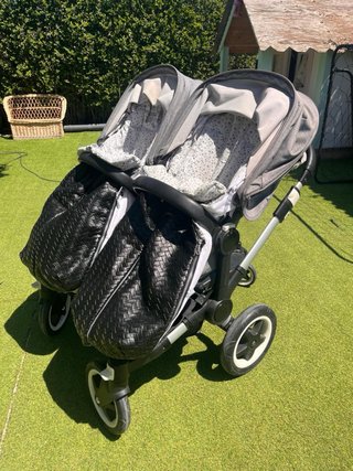 Passeggino Bugaboo Gemelar Grigio