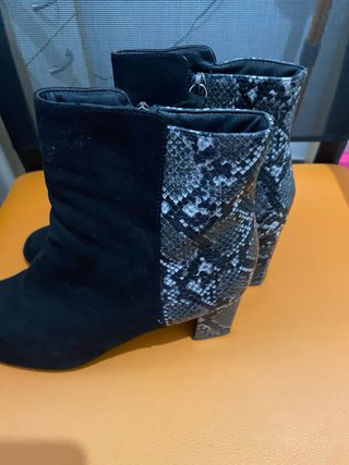 Botines negros mujer en perfecto estado