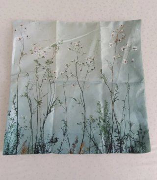 Funda Cojín Flores 45x45 cm
