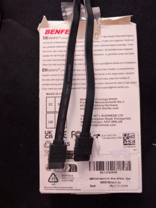 Cavo SATA III 6Gbps 45cm