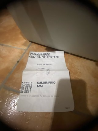 Nevera portátil frío-calor 12V