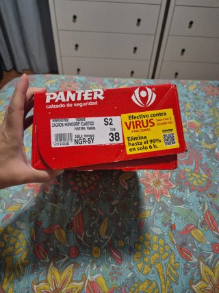 Zapatos de seguridad PANTER negros
