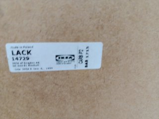 Mesita auxiliar Ikea 55x55