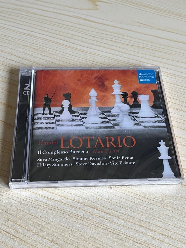 Handel Lotario 2 CD Deutsche Harmonia Mundi