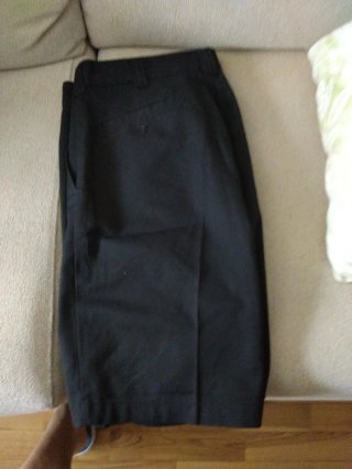Pantalón corto hombre negro