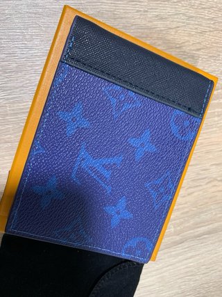 Cartera Louis Vuitton Azul y Naranja negociaable