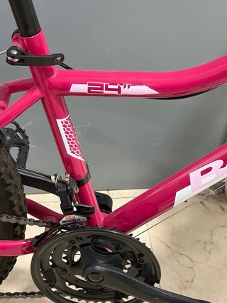 Bicicleta 24 niña rosa