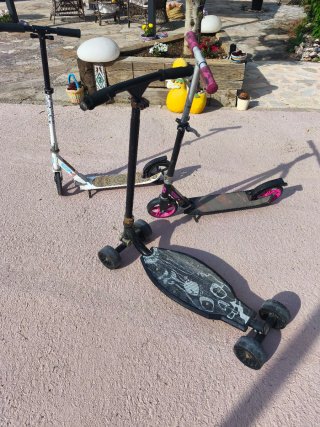 Lote 3 Patinetes Decathlon