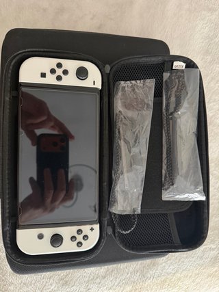 Grip Nintendo Switch OLED Negro