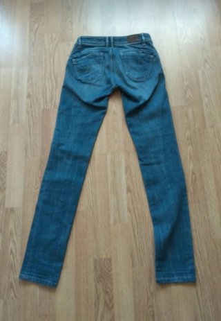 Pantalón vaquero pitillo Salsa azul