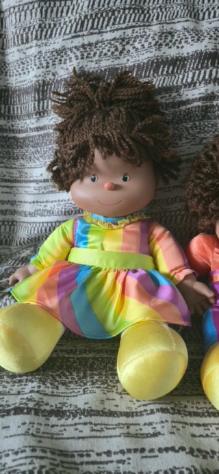Muñecos Pepón y Pepona Arcoíris